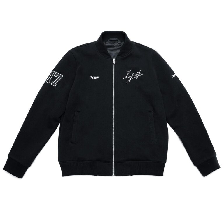 Bomber-jacket for hockey brand.