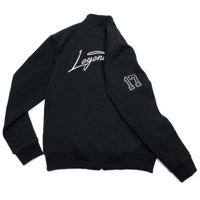 Bomber-jacket for hockey brand.