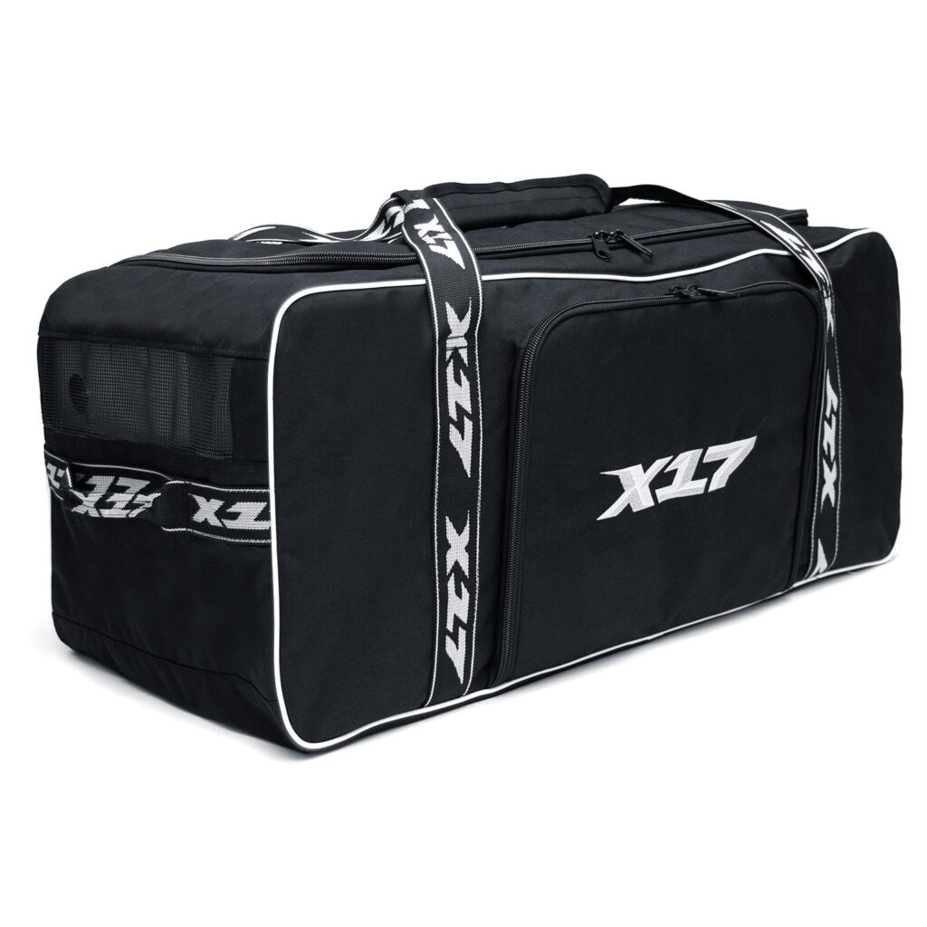 Senior hockey gear bag.