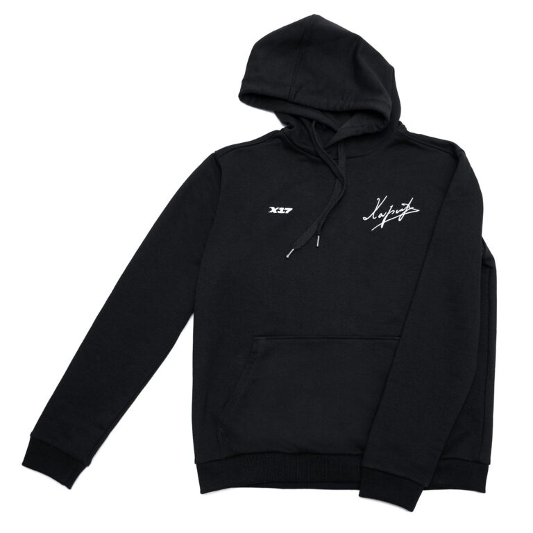 Casual hoodie for hockey brand.